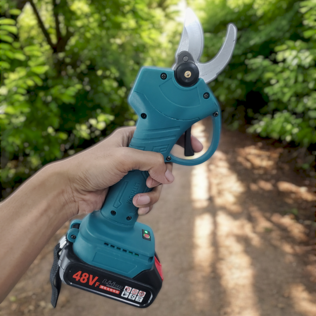 Taffware Gunting Taman Elektrik Pruning Shear Scissors 48Vf 1500mAh - VIO48