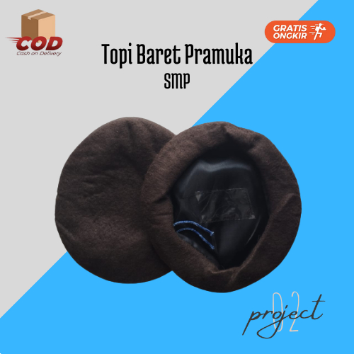 Topi Baret Pramuka SMP