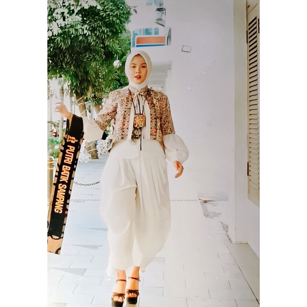 batik etnik dress PRELOVED