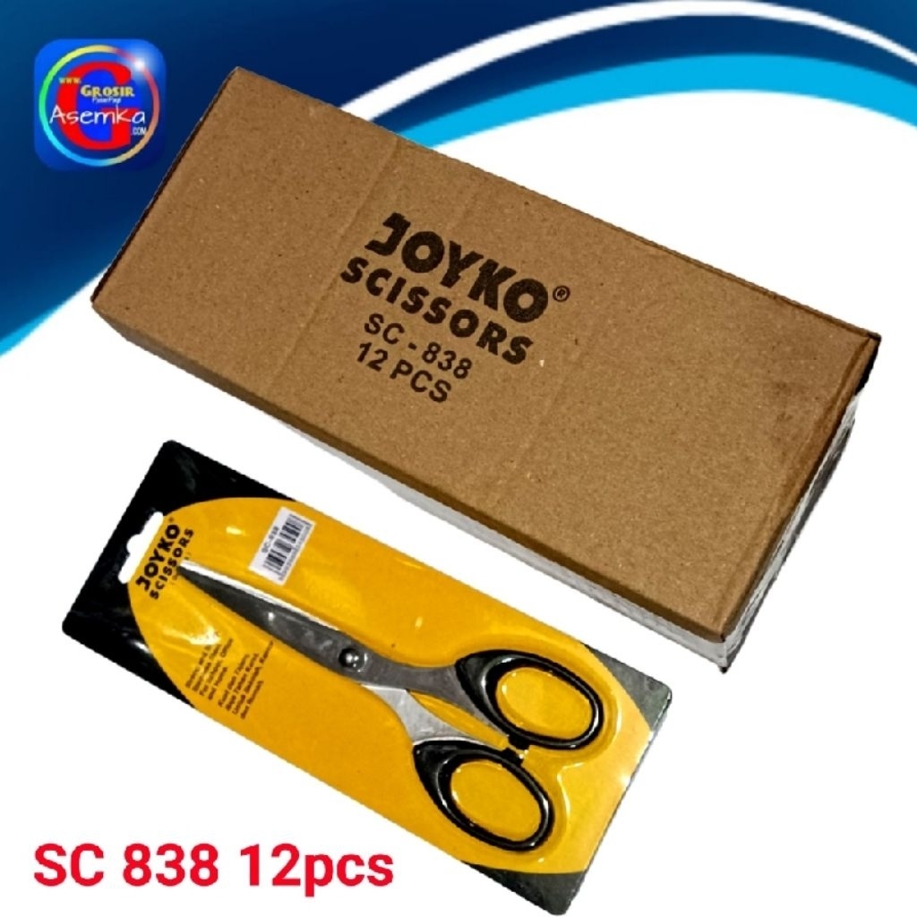 

Gunting Joyko SC-838 Sedang Grosir 12pcs
