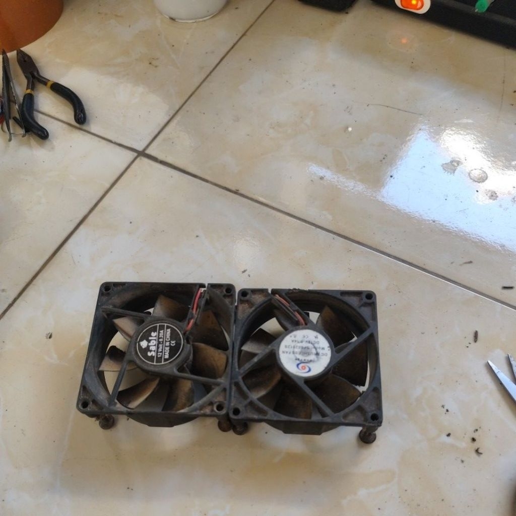 Kipas DC 12volt Bekas Normal