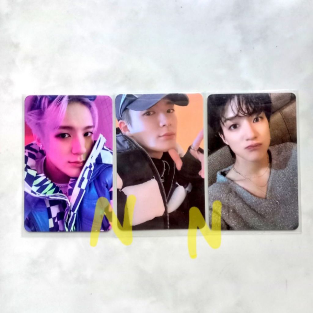 (READY INA / SIAP KIRIM) wts pc jeno official istj qq b1 b2 b3 b4 1 2  3 4 star stars bintang dream(