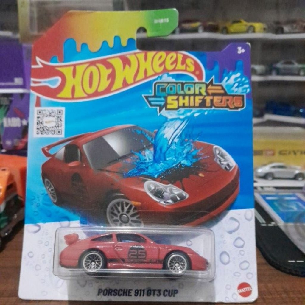 hotwheels porsche 911 gt3 cup color shifters