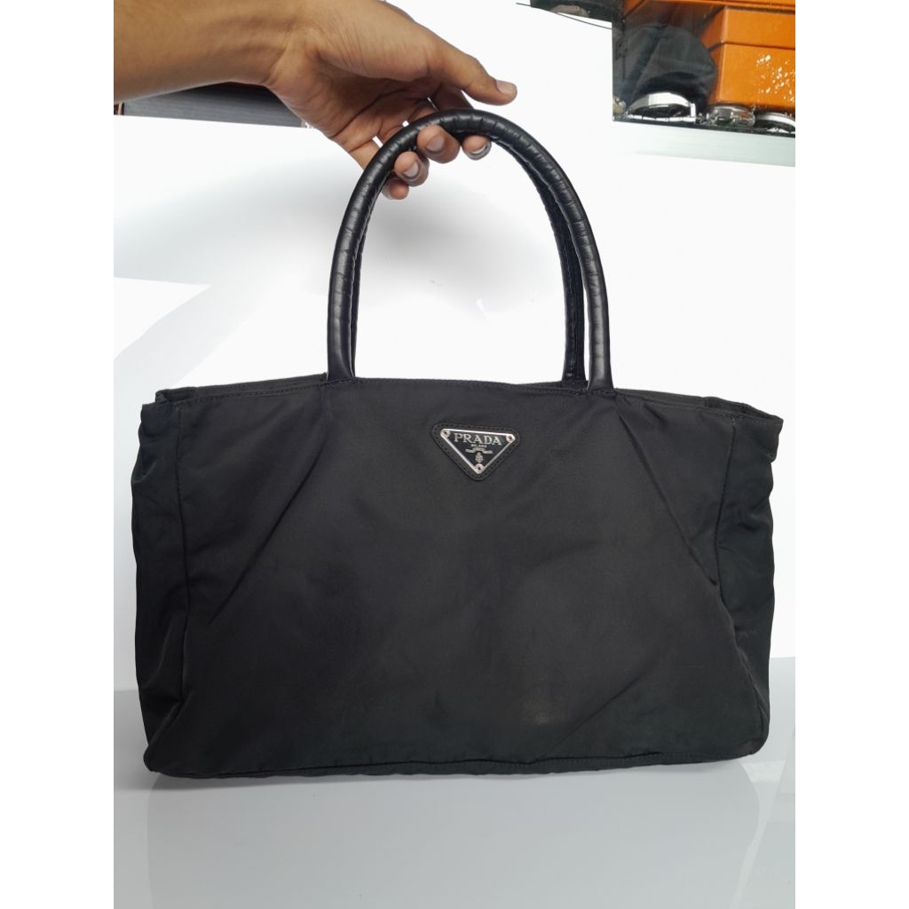 tas Prada milano black original
