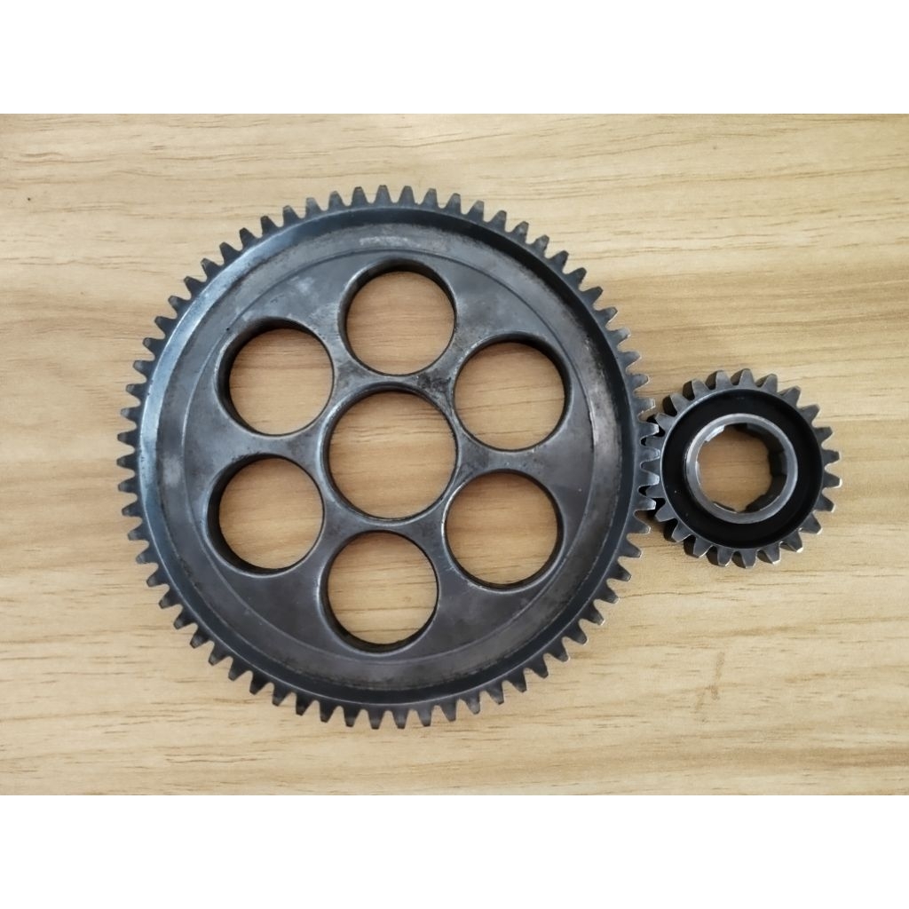 Gigi mata 69-23 ... bahan draf gear GL max, GL 100,Megapro, tiger