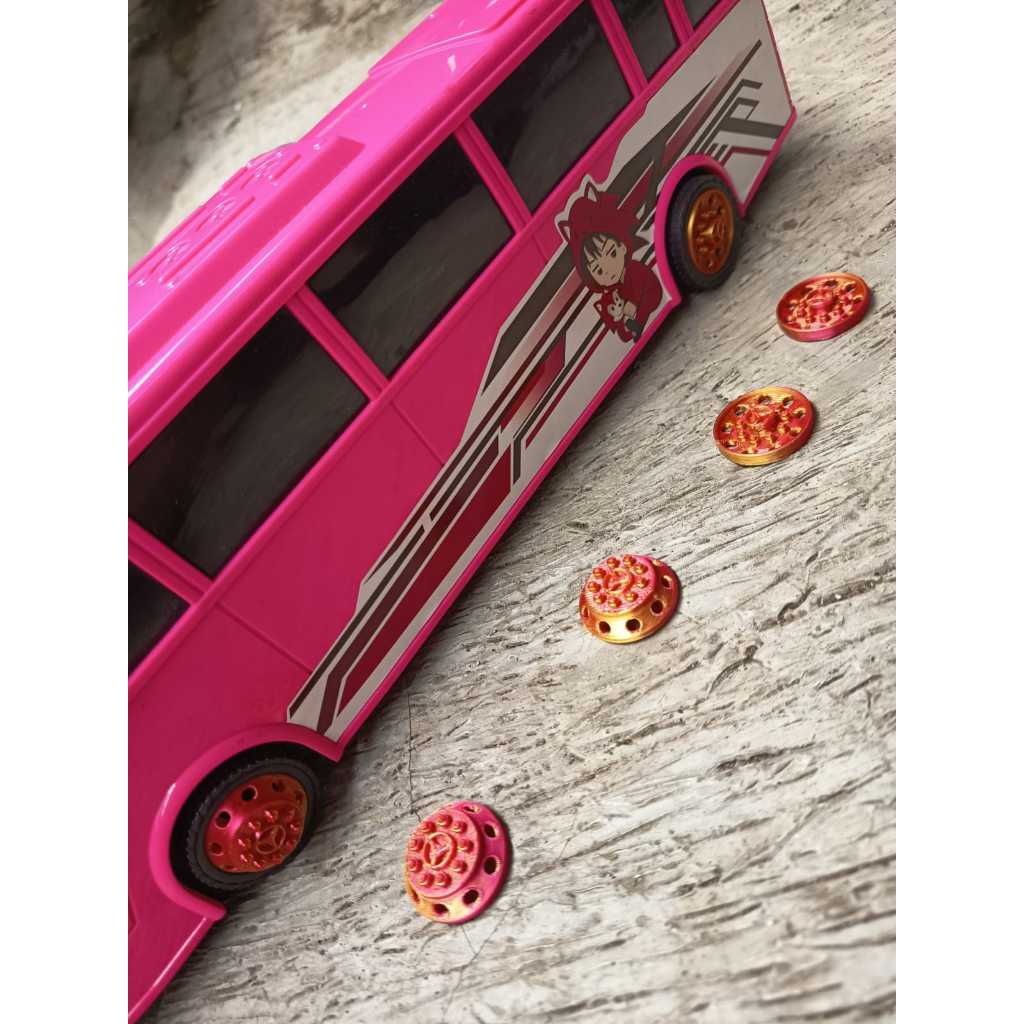 Whell Dop Miniatur Bus Basuri | Velg Alcoa Bus Basuri | Miniatur Pelek Bis Basuri