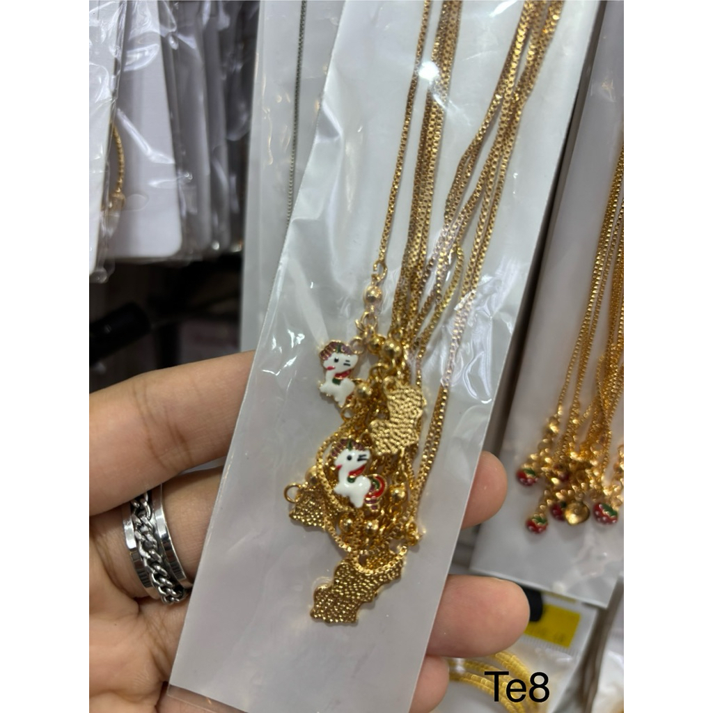 Kalung Anak Xuping Perhiasan Murah COD HELOKITY KELINCI KUDAPONI SRAWBERRY