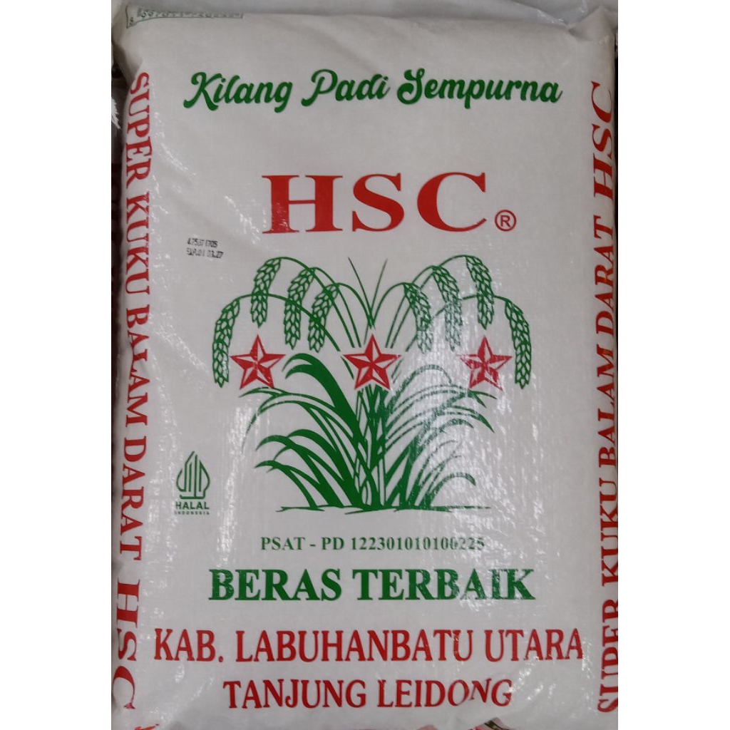 

beras 10kg HSC super kuku balam darat beras terbaik