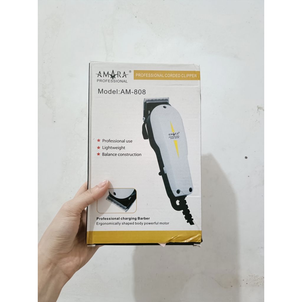 

KSTUFF947 ALAT CUKUR RAMBUT PRIA LAKI LAKI / ALAT PANGKAS RAMBUT ANAK BARBER AMARA