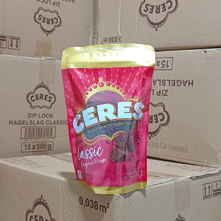 

(PER DUS) CERES MESES HAGESLAG ZIPLOCK 500gram / 500gr / 500