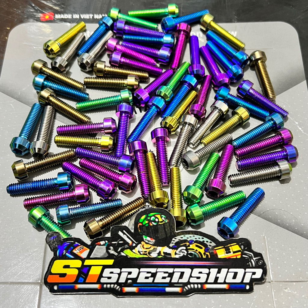 Baut Titanium M 6 x 25 Drat 10 x 25 Small