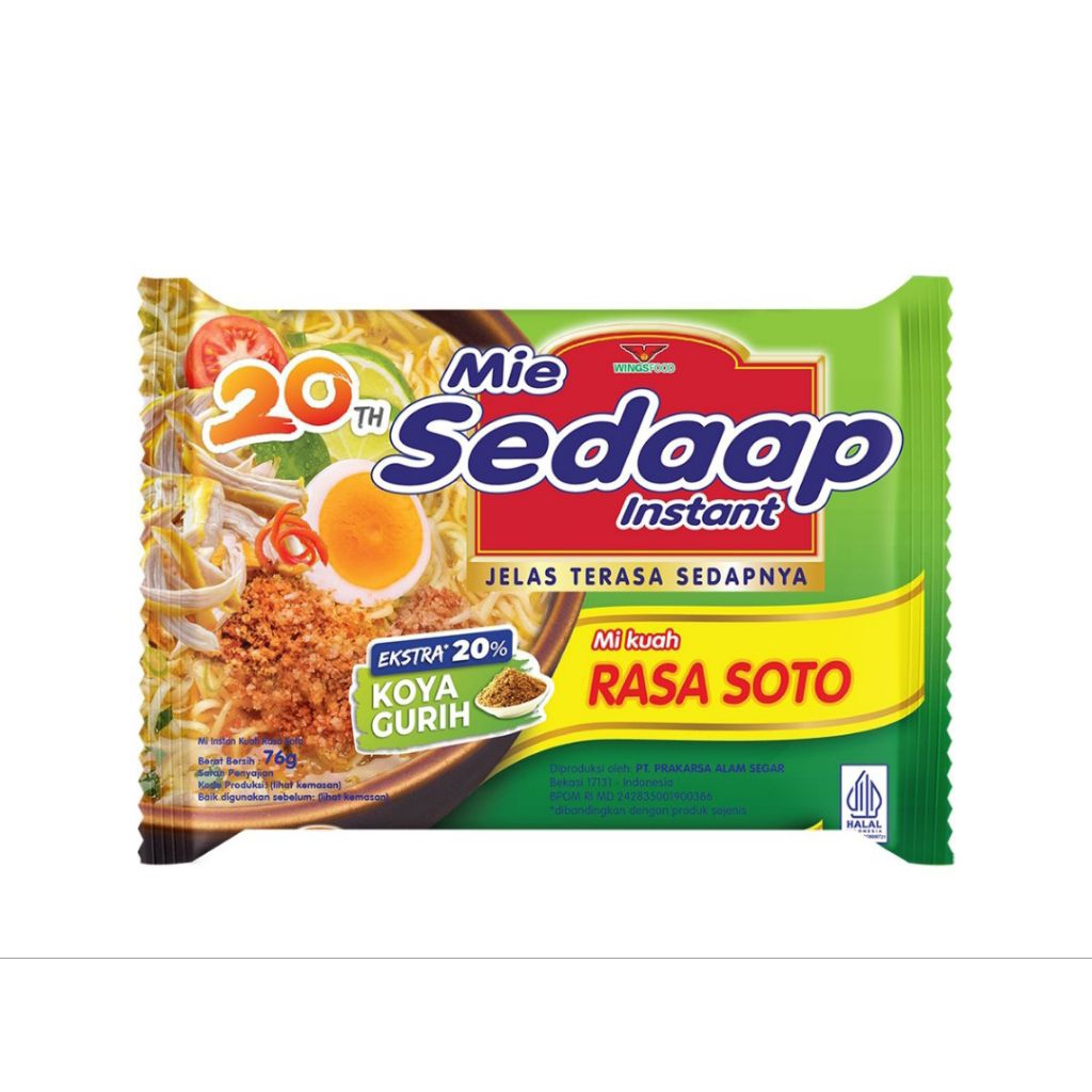 

Mie Sedaap Instan Soto 75gr