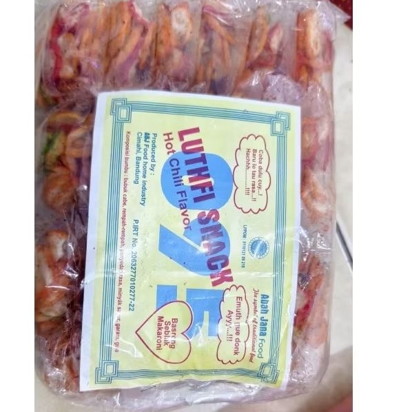 

Basreng Seblak Makaroni extra pedas