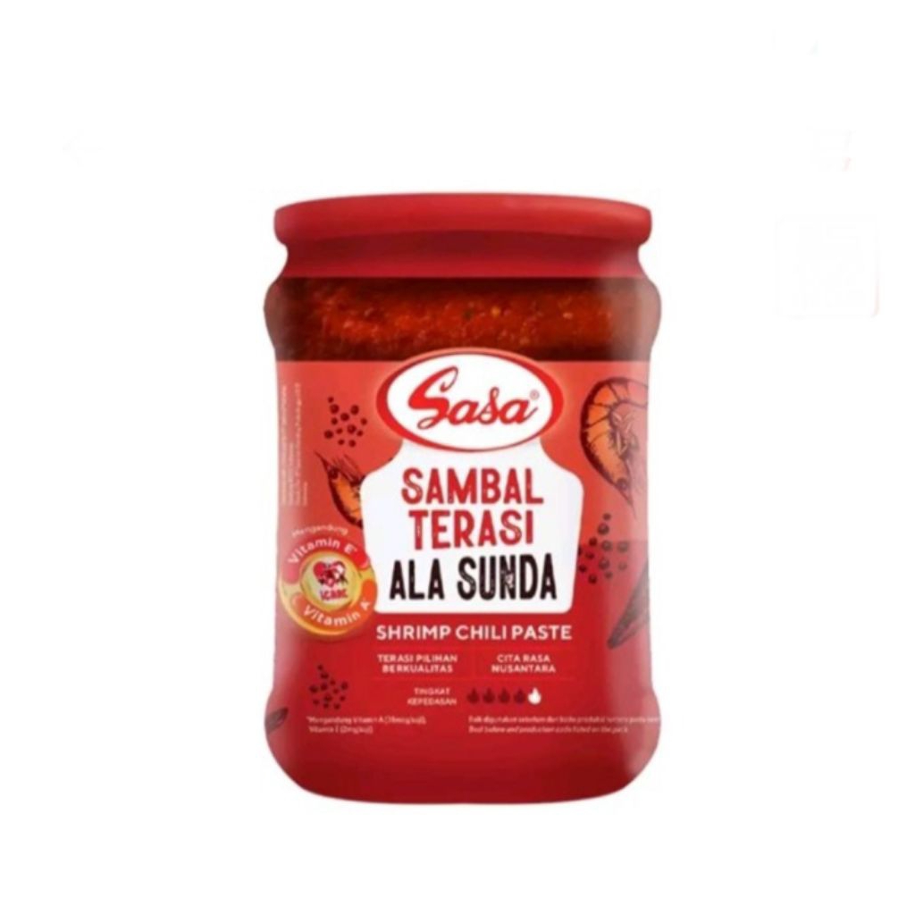 

sasa sambal terasi ala Sunda botol 180 gr