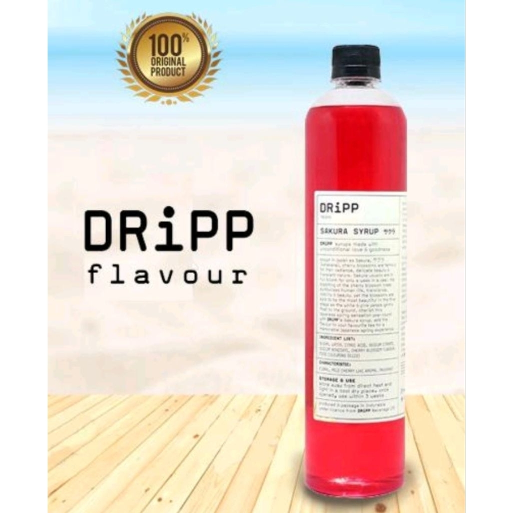 

Dripp Syrup rasa Sakura 760 ml