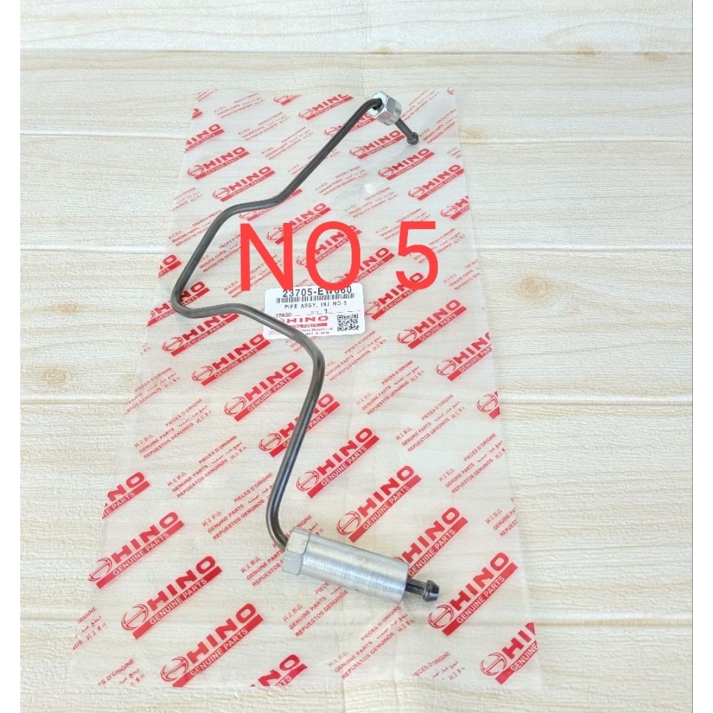Pipa nozzle no5 pipa nosel pipa injektor no 5 hino lohan hino 500 fm260jd