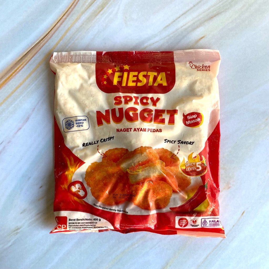 

Fiesta Spicy Nugget 400gr