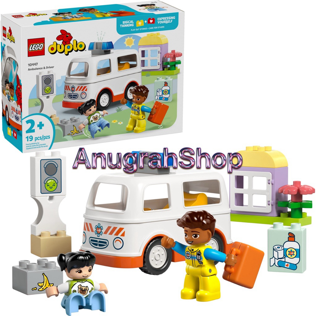 LEGO 10447 DUPLO 2025 Ambulance & Driver