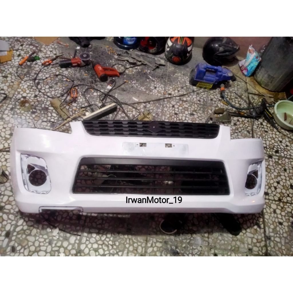 Bumper depan dan Grill Ram Bemper Suzuki Ertiga Tahun 2012 2013 2014
