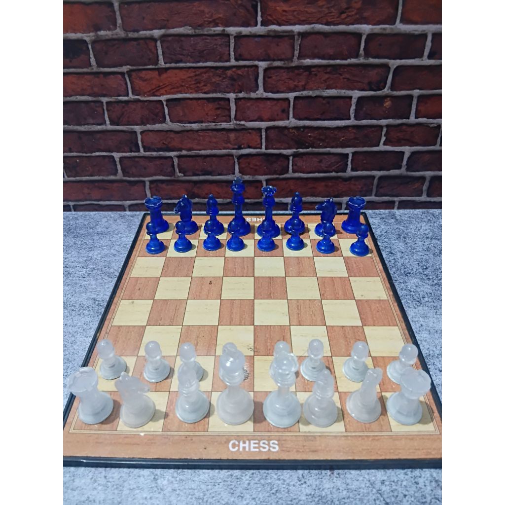 Mainan Anak Papan Catur Plastik Tebal Magnetic