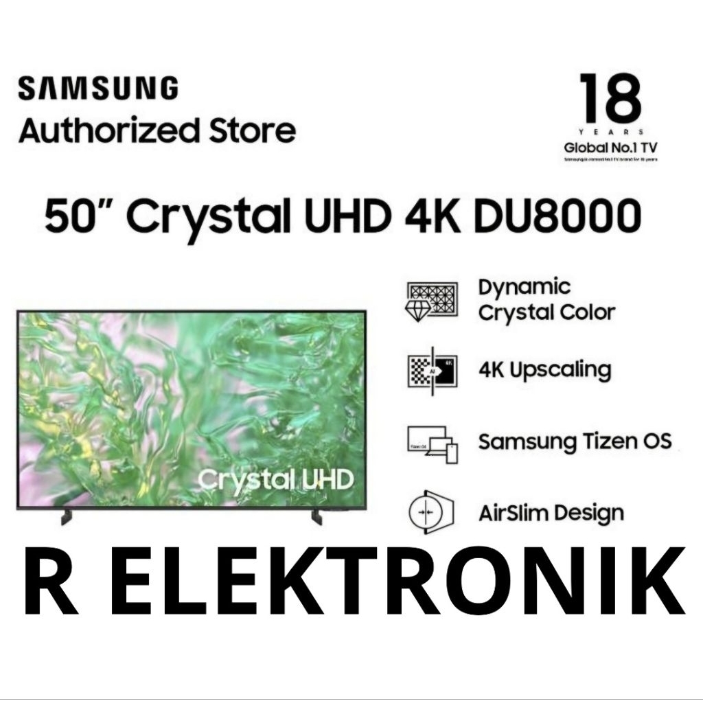 Tv Samsung 50 inch DU8000