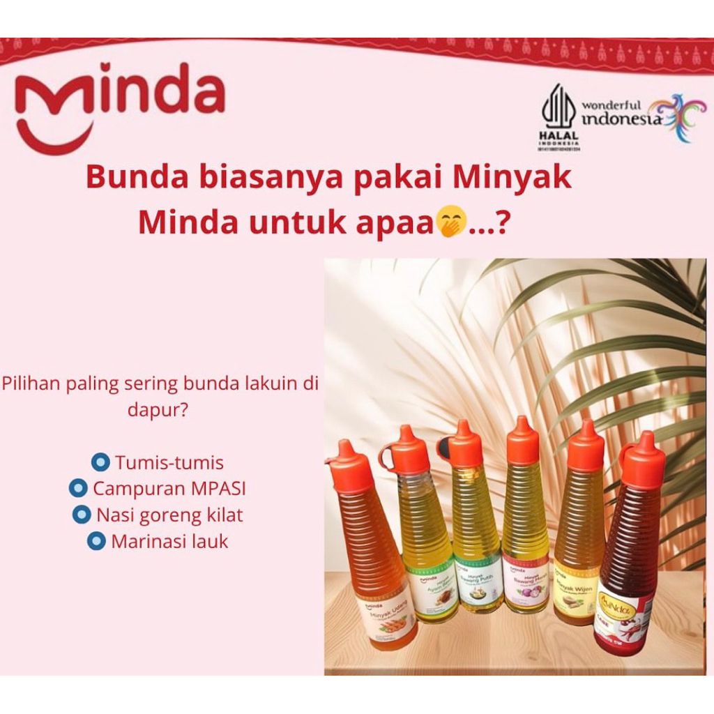 

minyak wijen,minyak bawang putih/merah minyak ayam bawang,minyak cabe/chili oil,minyak udang by minda