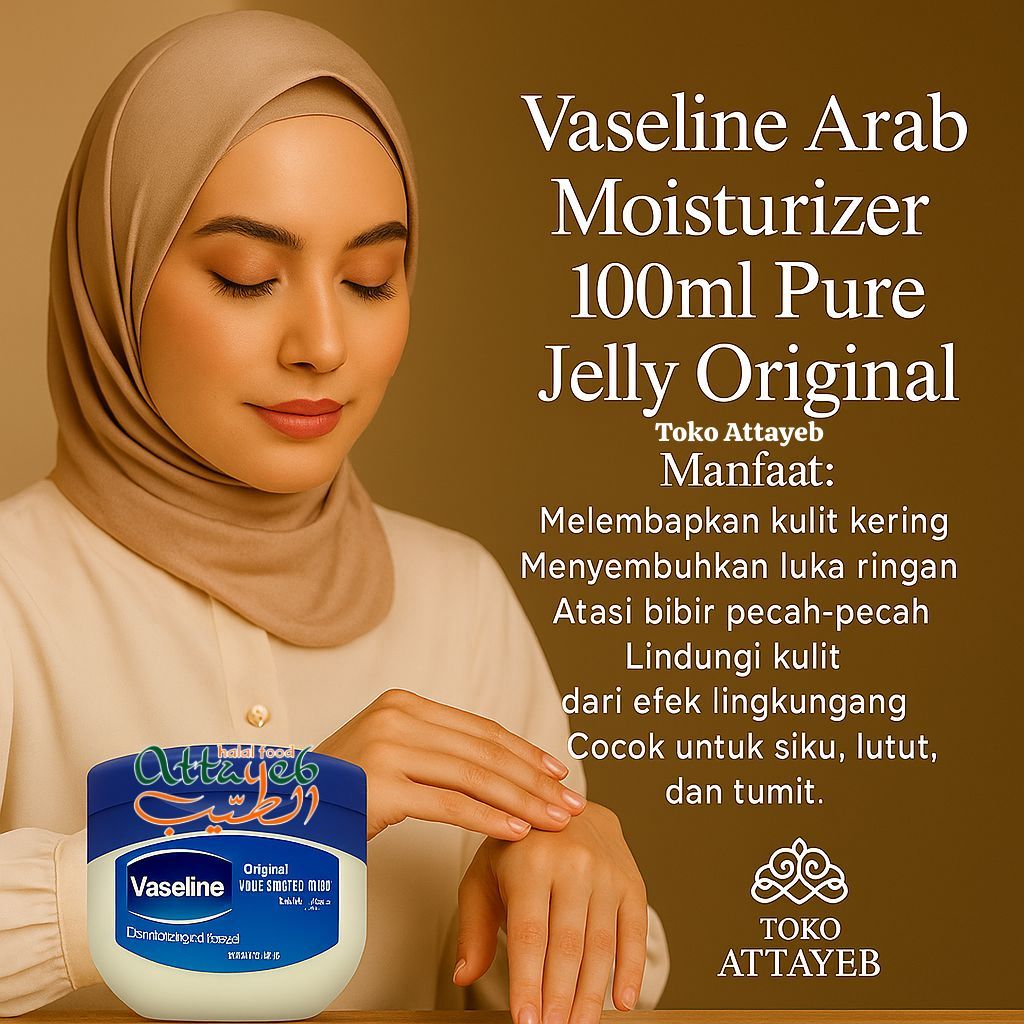 Vaseline Arab Original 100ml Krim Pelembab Vaseline 50ml Vaseline 100ml Vaseline Arab 100ml Vasellin