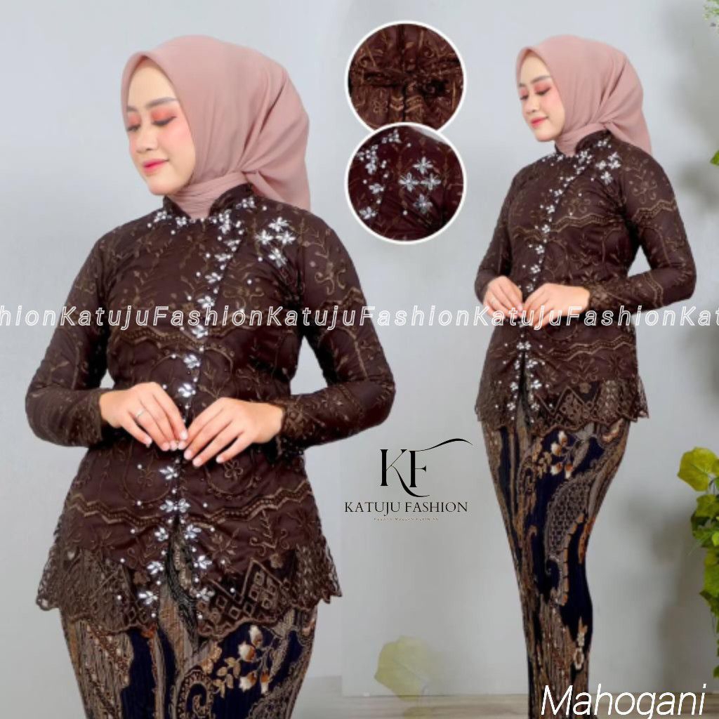 Set Kebaya Janggan - Set Kebaya wisuda - Set Kebaya Pesta - Set Kebaya Kondangan - Set kebaya Lamara