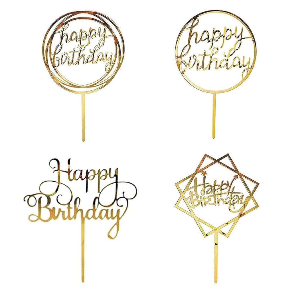 Birthday cake topper mini