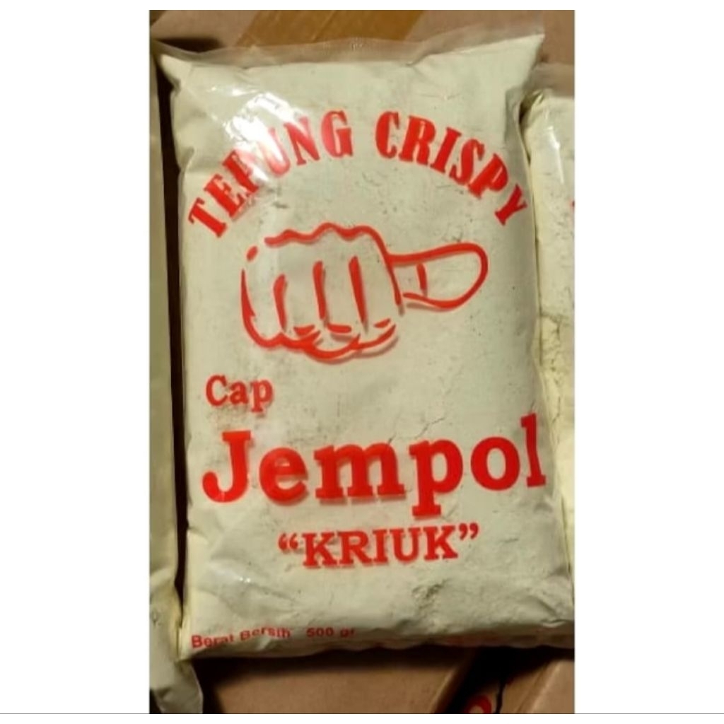 

Tepung Crispy Cap JEMPOL Tepung Kriuk cap Jempol 500gr Tepung Jempol 1/2 Kg