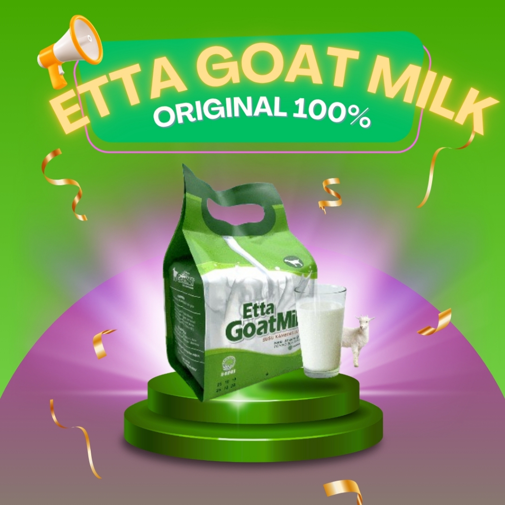 

Etta Goatmilk 200g Susu Kambing Etawa Herbal Bantu Daya Tahan dan Nafsu Makan