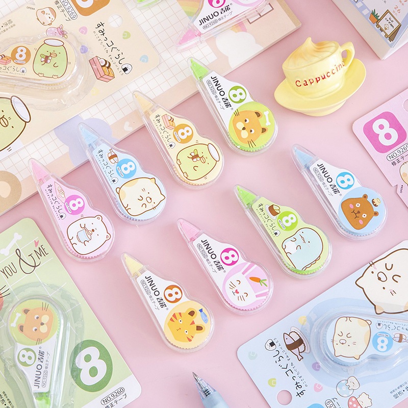 

BY Correction Tape Tipe X Kertas Mini Karakter Hewan Lucu Perlengkapan Sekolah