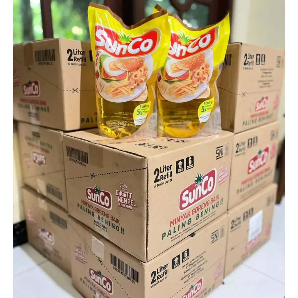 

MINYAK GORENG SUNCO KARTON 2LITER ISI 6 PCS