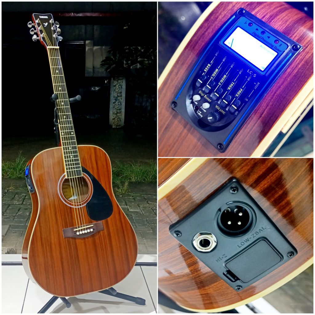 Gitar akustik elektrik Yamaha f310 custom hight quality