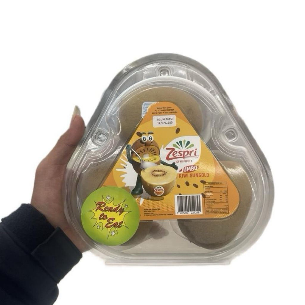 

Kiwi Zeaspri Jumbo | Kiwi Sungold Isi 3pcs | Pack