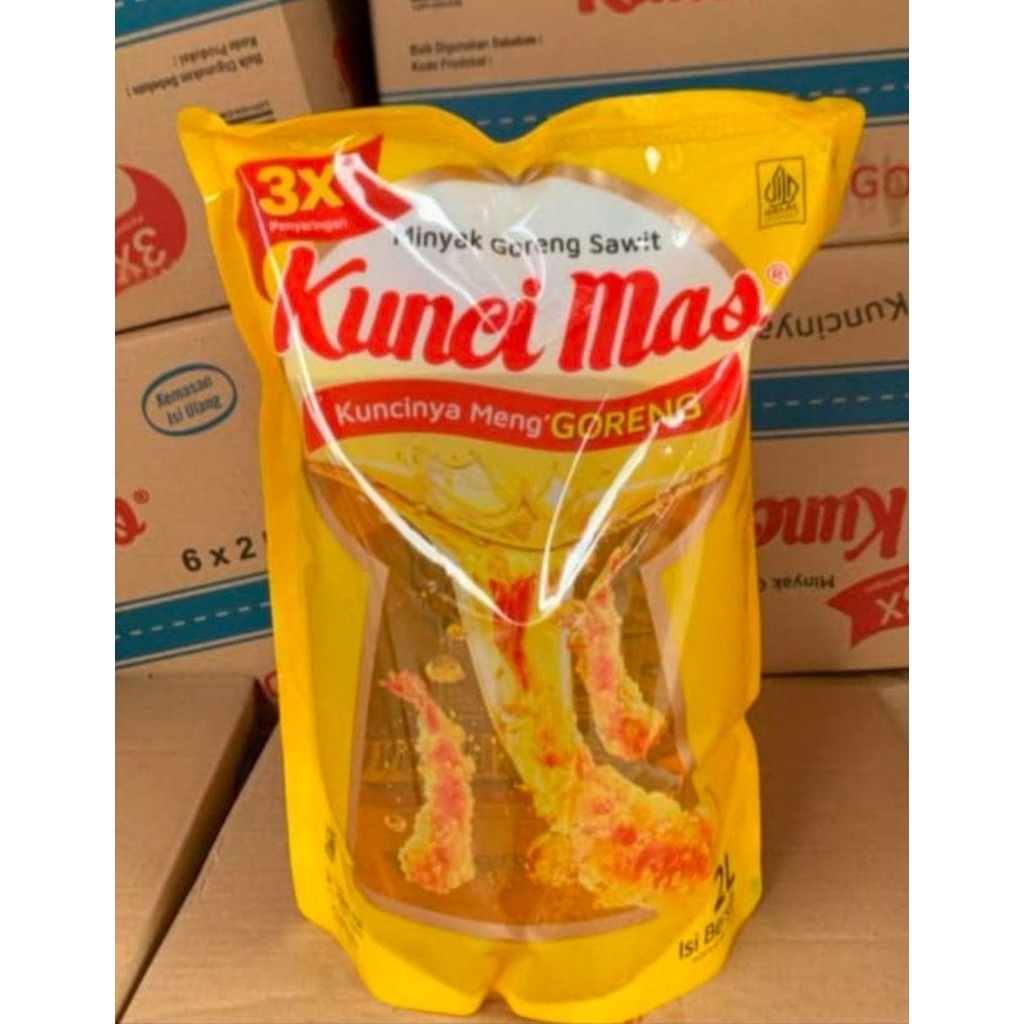 

Minyak goreng kunci mas @2Liter