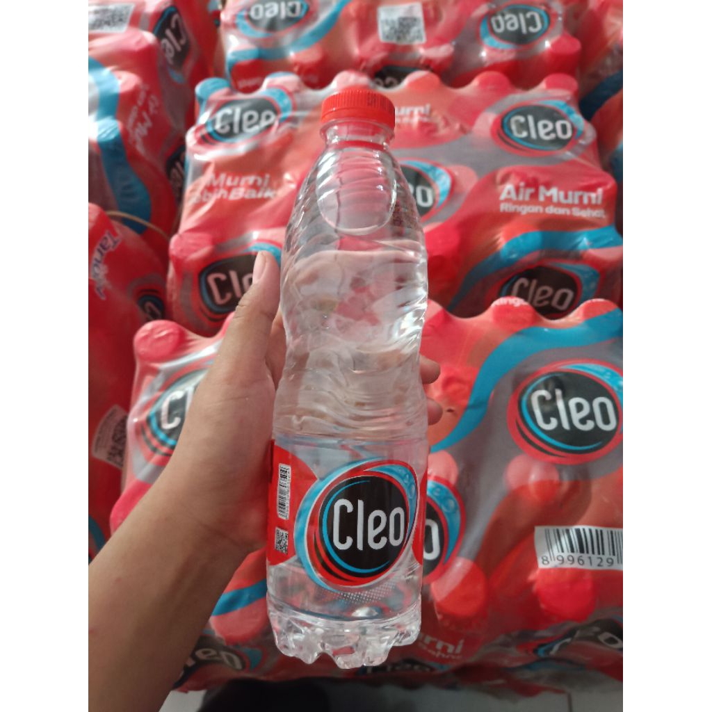

air mineral cleo botol 550ml