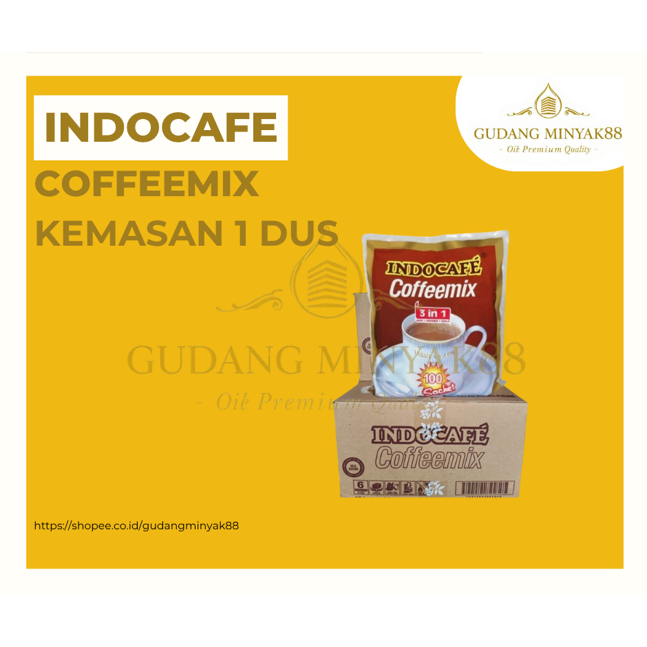 

INDOCAFE COFFEEMIX 1 PACK 10 SACHAT