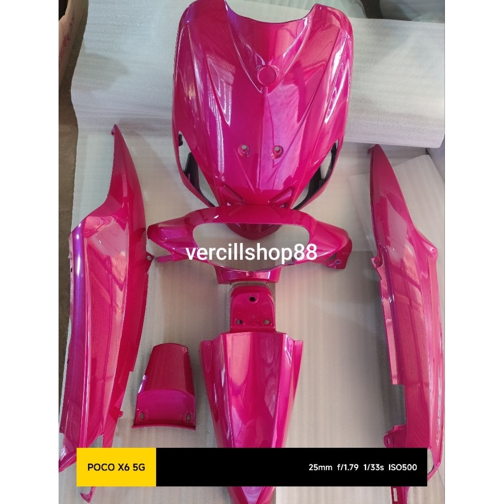 cover full body mio sporty warna pink magenta