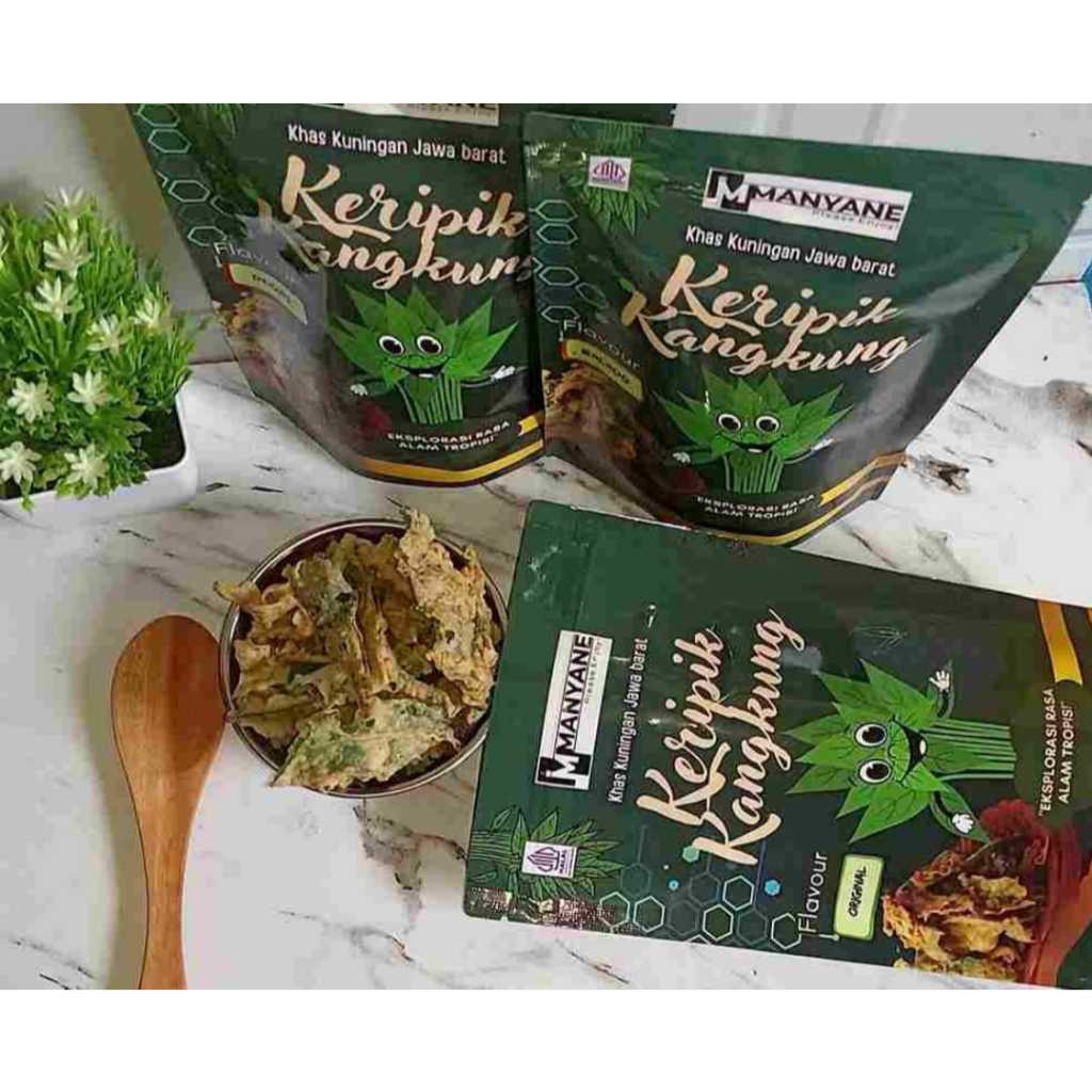 

Keripik Kangkung (kemasan premium), 50 gr