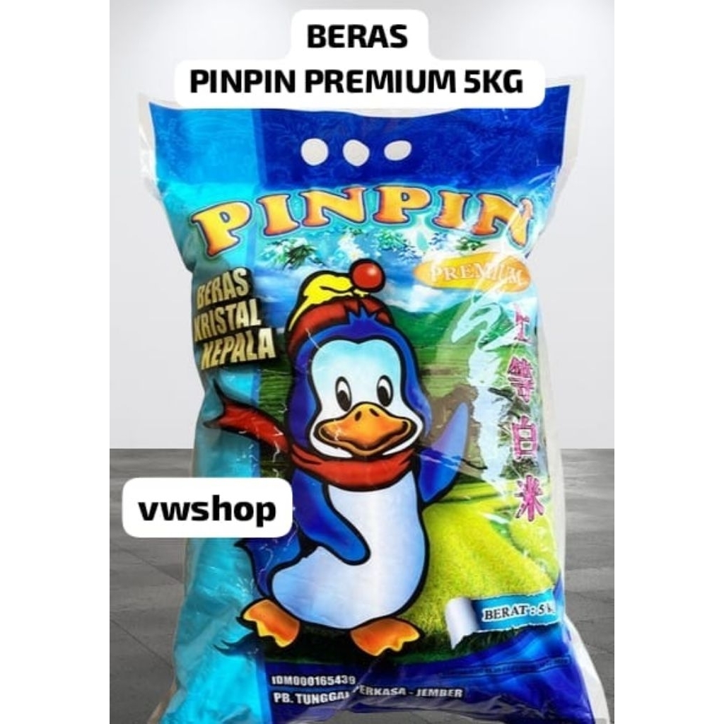 

BERAS PINPIN PREMIUM KEMASAN 5kg