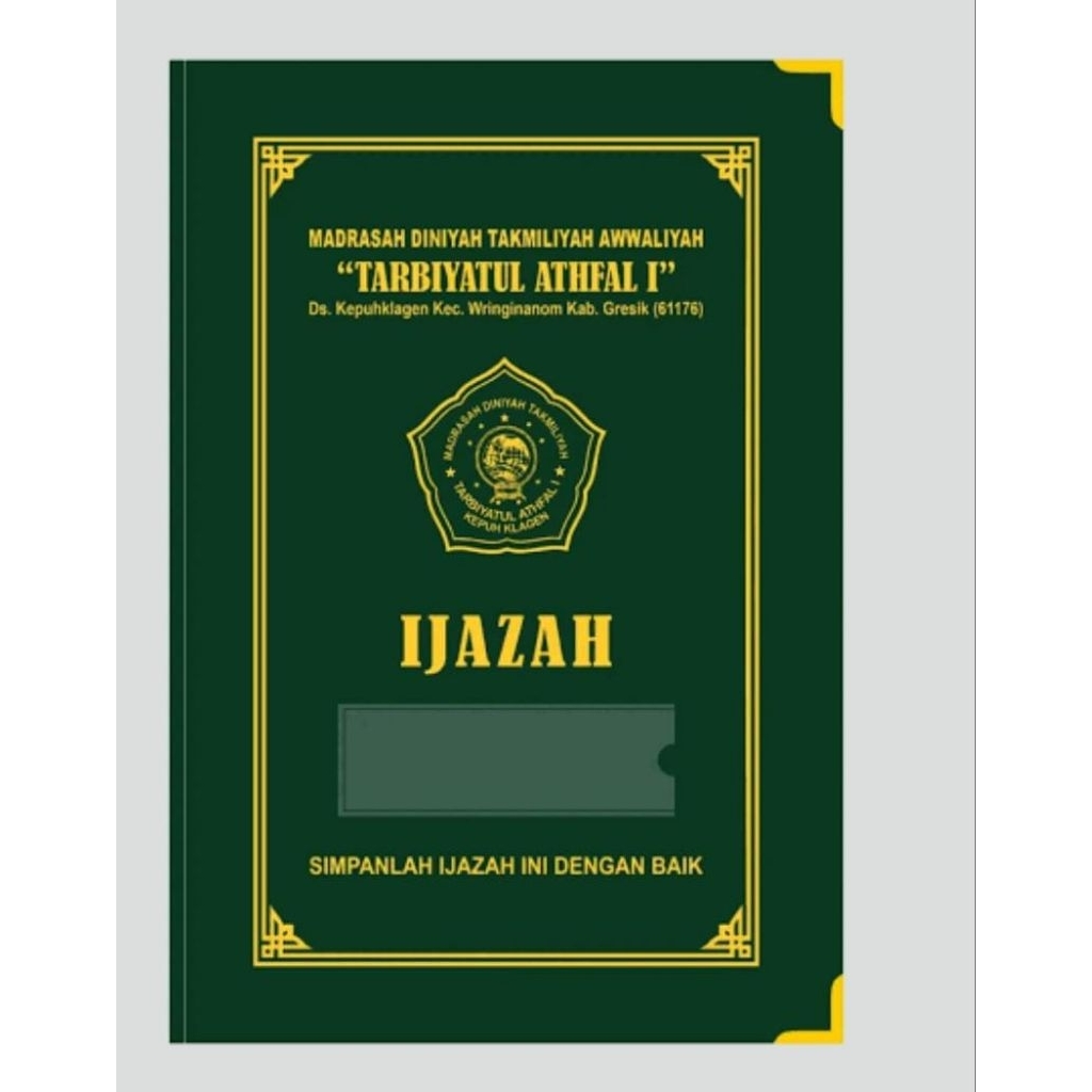 

sablon kantong raport warna hijau army