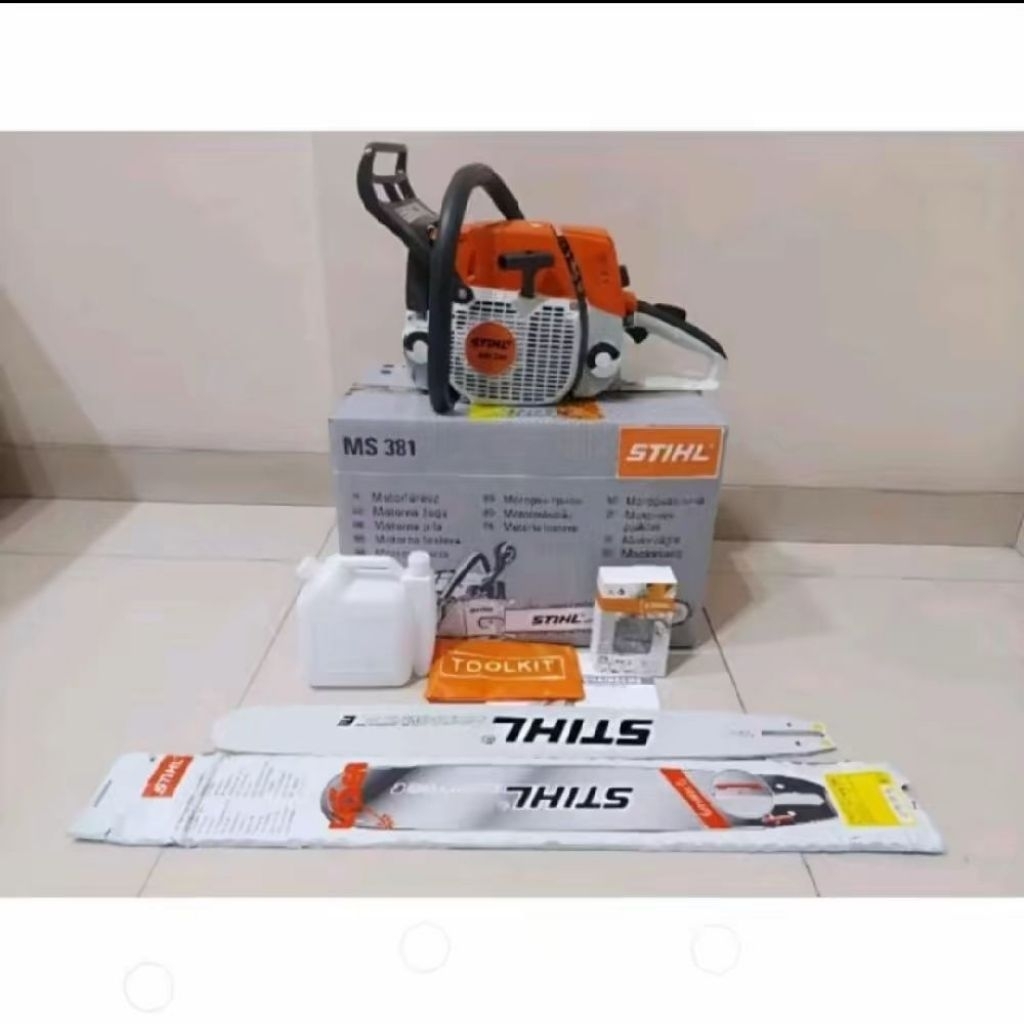 Chainsaw stihl ms381 bar 25inch, senso stihl ms381 bar 25inch lengkap murahh