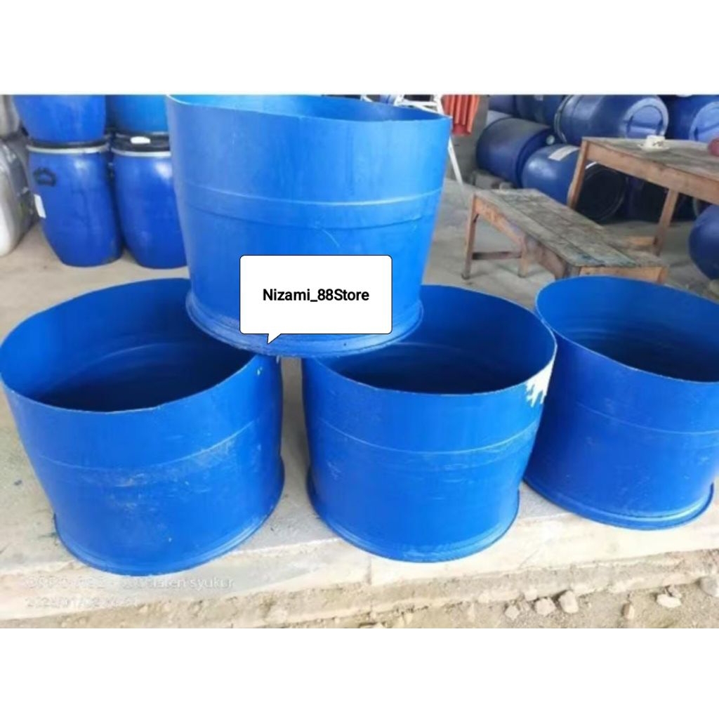 drum plastik 100liter bersih