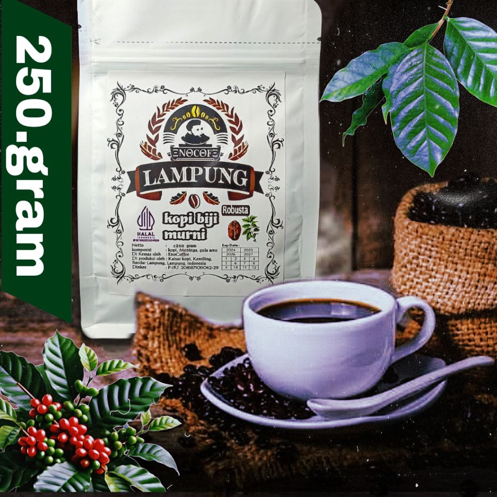 

Kopi Murni 100% Robusta lampung