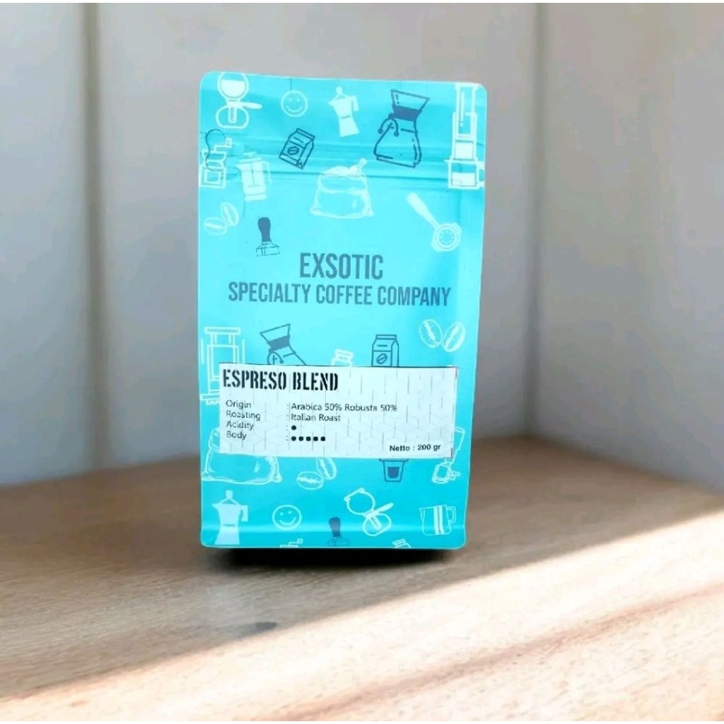 

kopi house blend 50%arabika 50%robusta 200gr