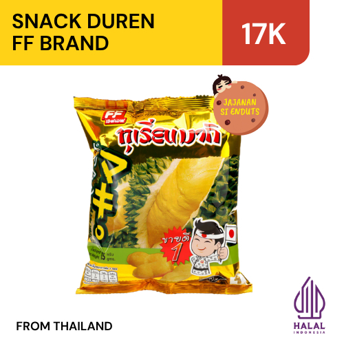 

Snack Durian Murah Thailand Merk FF Brand | Halal | Best Seller