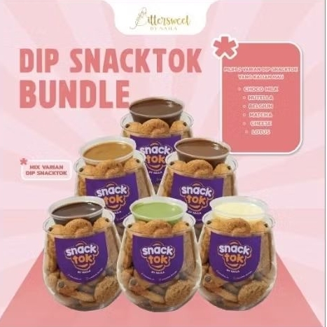 

DIP SNACKTOK Bittersweet by Najla ( SATUAN) [BEST PRICE]