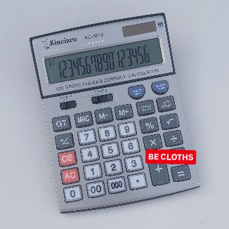 

Kalkulator Kincizen KC 3616 - Calculator 16 Digits Desktop Office