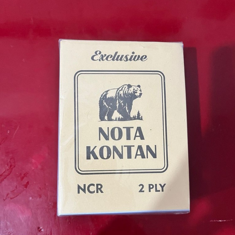 

Nota Kontan 2 ply - 1 pak (isi 10 pcs)